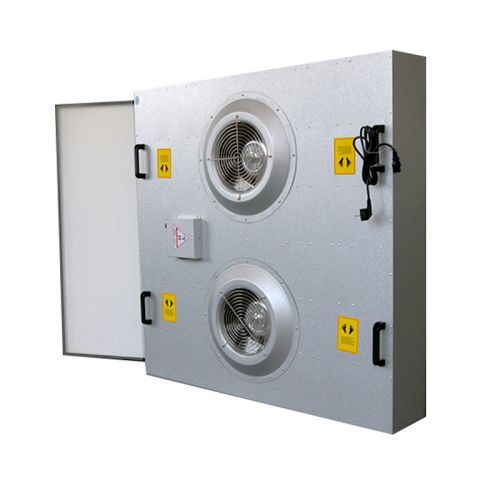 Bộ lọc quạt FFU động cơ DC kép EC | Hệ thống lọc không khí HEPA H13 cho phòng sạch ISO