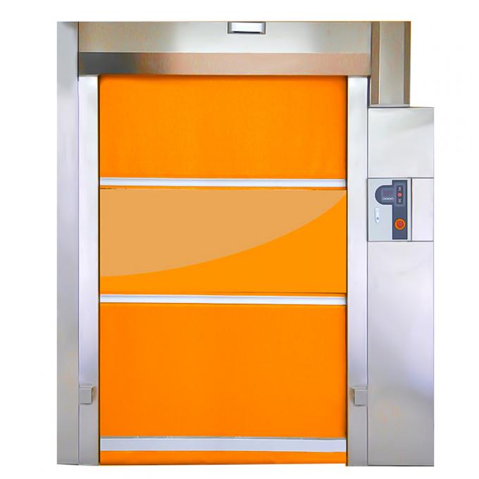 Cửa cuốn điện chống cháy nổ ngoài trời cho nhà để xe bằng vải chống cháy nổ 3