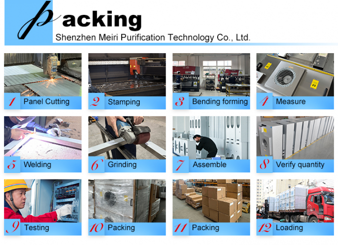 Hệ thống phòng sạch y tế mô-đun di động có cửa kính 18