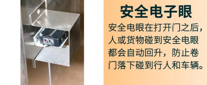 Cửa cuốn nhanh PVC chống cháy nổ Cửa cuốn phòng sạch phòng lạnh 4
