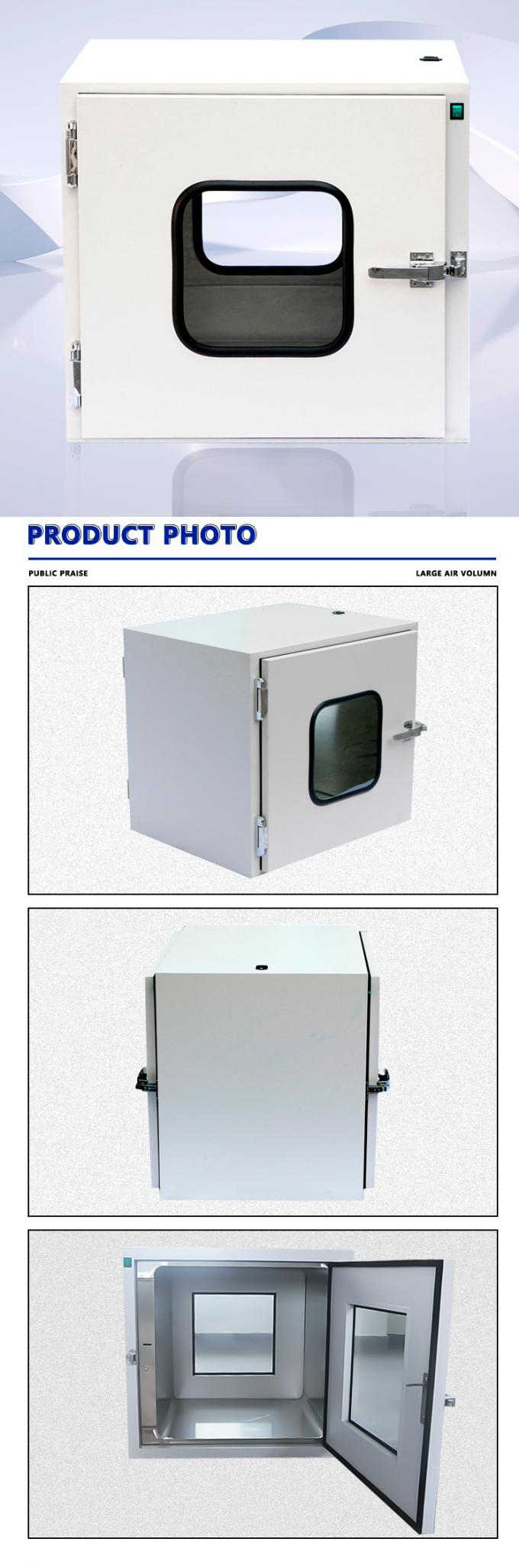 Hộp chuyển phòng sạch tĩnh trong phòng thí nghiệm Khóa cơ học OEM / ODM có thể chấp nhận 1