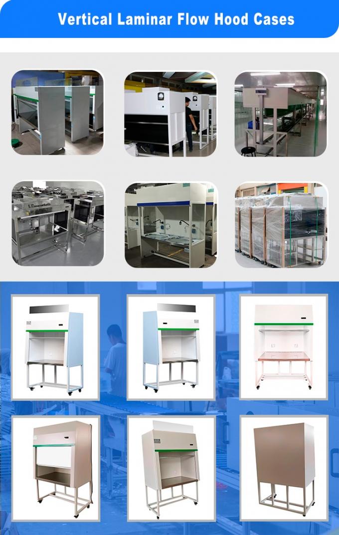 Tủ hút khí độc dòng chảy tầng MRJH 304 bằng thép không gỉ OEM / ODM 15