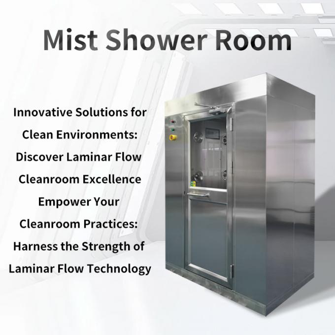 Thiết bị khử trùng phòng tắm phun sương phòng sạch được hỗ trợ tùy chỉnh Công suất 350kg 0