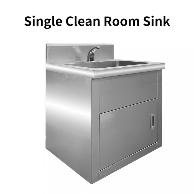 Vệ sinh và khử trùng bồn rửa tay một người bằng thép không gỉ 304 0