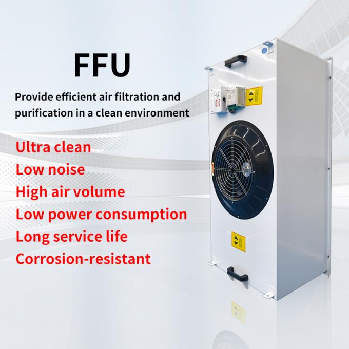 Hệ thống lọc phòng sạch sơn tấm lạnh FFU H13 - U17 có thể tháo rời 0