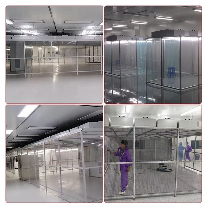 Buồng phòng sạch Class 100: Lọc HEPA 99,995% | Tiết kiệm chi phí & Lắp đặt nhanh chóng 7