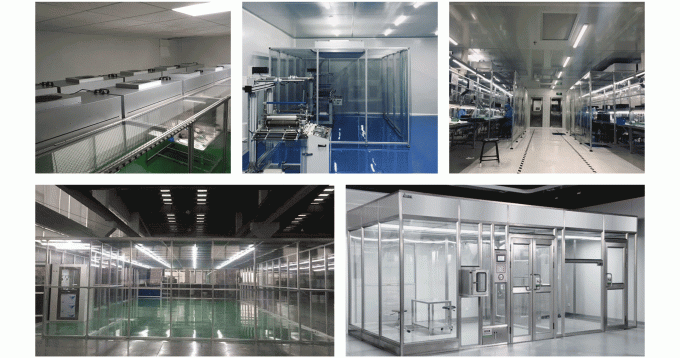 Buồng phòng sạch Class 100: Lọc HEPA 99,995% | Tiết kiệm chi phí & Lắp đặt nhanh chóng 5